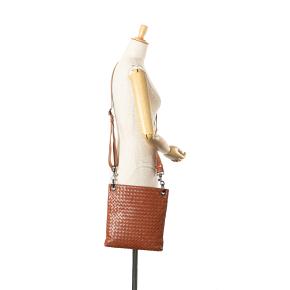 Bottega Veneta Leather Intrecciato Crossbody 12