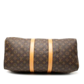 Louis Vuitton Coated Canvas Monogram Keepall 45 4