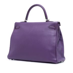 Hermes Ultraviolet Togo Kelly II Retourne 35 2