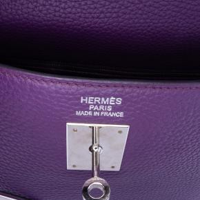 Hermes Ultraviolet Togo Kelly II Retourne 35 5