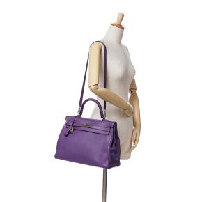 Hermes Ultraviolet Togo Kelly II Retourne 35 8