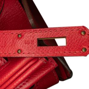 Hermes Rouge Casaque Epsom Birkin Retourne 30 6