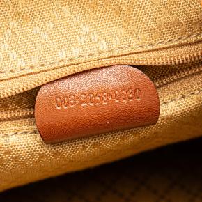 Gucci Tan Leather Bamboo Backpack 6