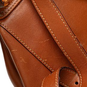 Gucci Tan Leather Bamboo Backpack 9