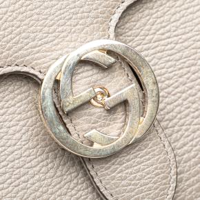 Gucci Gary Medium Dollar Calfskin Interlocking G Crossbody 9