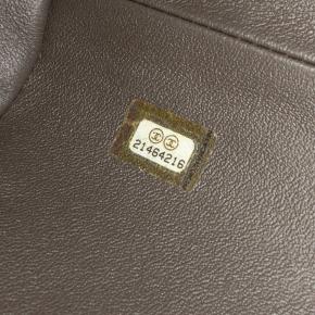 Chanel  Metallic Quilted Caviar Clutch 7