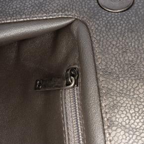 Chanel  Metallic Quilted Caviar Clutch 8