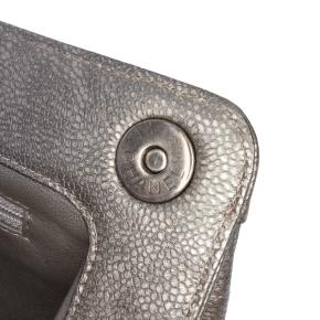 Chanel  Metallic Quilted Caviar Clutch 9