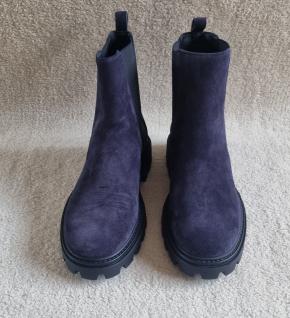 Tod's Blue Suede Chelse Boots 12