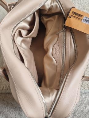 Tod's Nude Leather Shoulder Tote Bag 7