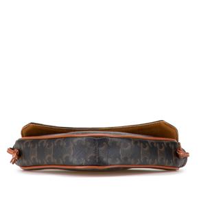 Celine  Coated Canvas Triomphe Triangle Crossbody 4