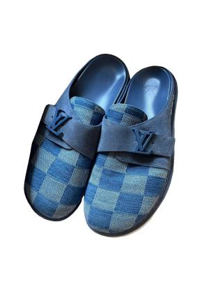 Louis Vuitton Damier Suede Easy Mule 2