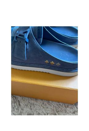 Louis Vuitton Damier Suede Easy Mule 4