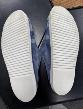 Louis Vuitton Damier Suede Easy Mule 8