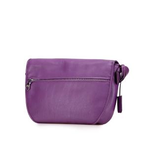 Loewe Purple Leather Heritage Crossbody 2