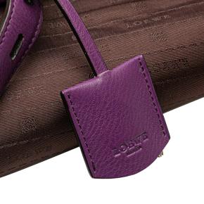 Loewe Purple Leather Heritage Crossbody 8