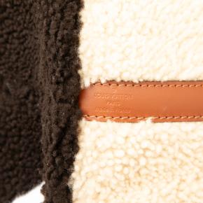 Louis Vuitton Brown Monogram Giant Shearling Teddy Speedy Bandouliere 25 6