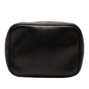 Chanel Black CC Caviar Vanity Bag 4