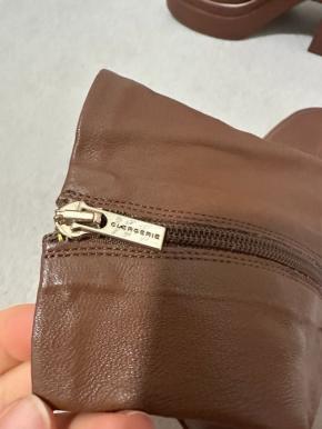 Robert Clergerie Tan Nina Boots 6