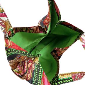 Hermes printed Silk La Danse Du Cheval Marwari Silky Pop Tote 4