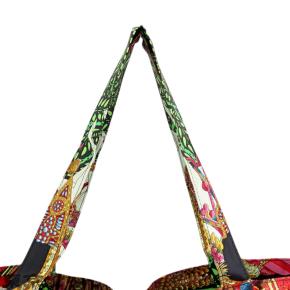 Hermes printed Silk La Danse Du Cheval Marwari Silky Pop Tote 5