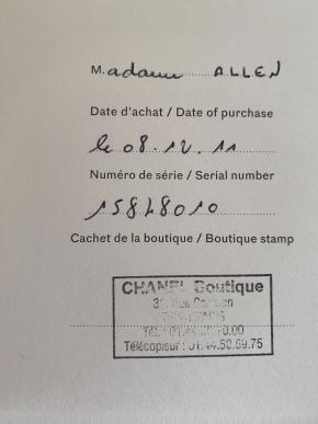 Chanel Medium Black Classic Caviar Double Flap Bag 10