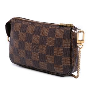 Louis Vuitton Coated Canvas Damier Ebene Mini Pochette Accessoires 2