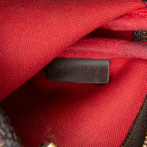 Louis Vuitton Coated Canvas Damier Ebene Mini Pochette Accessoires 5