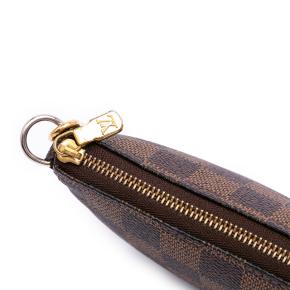 Louis Vuitton Coated Canvas Damier Ebene Mini Pochette Accessoires 7