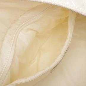 Chanel White Coco Neige Quilted Nylon Bowling Bag 4