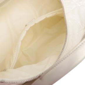 Chanel White Coco Neige Quilted Nylon Bowling Bag 5