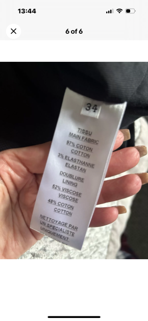 Balmain Black Structured Blazer Dress. 6