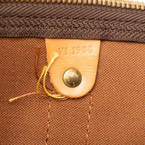 Louis Vuitton Coated Canvas Monogram Keepall Bandouliere 60 7