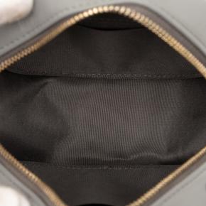 Lambskin Gray 19 Round Clutch with Chain 5