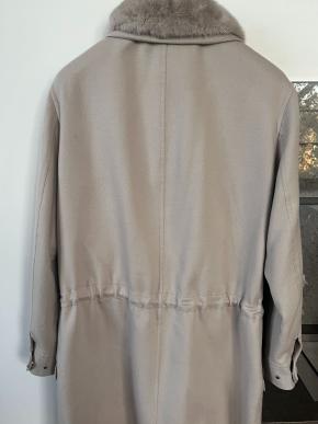 Loro Piana Cashmere 3/4 Length Coat With Detachable Mink Collar 4