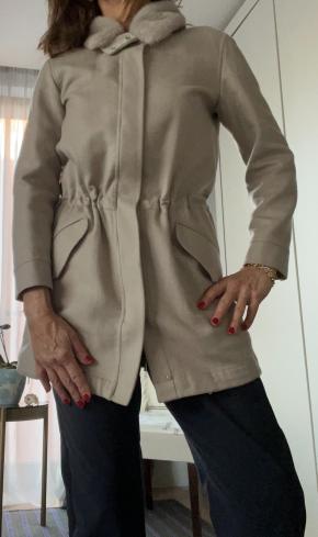 Loro Piana Cashmere 3/4 Length Coat With Detachable Mink Collar 2