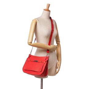 Hermes Red Clemence Jypsiere 28 10
