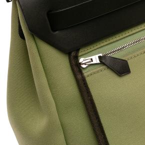 Hermes Pea Green Toile Herbag Zip 31 7