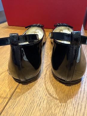 Roger Vivier BlackPatent Buckle Detail Shoes - Girl's 4