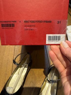 Roger Vivier BlackPatent Buckle Detail Shoes - Girl's 6