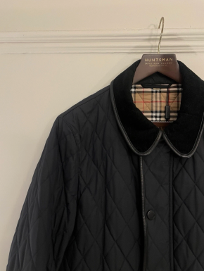 Burberry Navy Blue Quilted Jacket 6