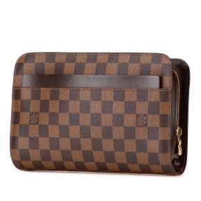Louis Vuitton Coated Canvas Damier Ebene Saint Louis Pochette 2