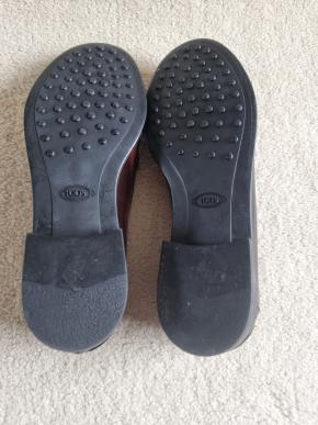 Tod's Brown Mocassino Penny Loafers 8