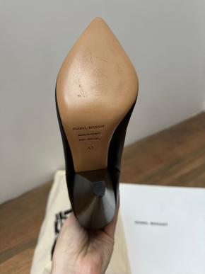 Isabel Marant Black Leather Lybill Leather Boots 4