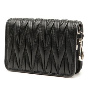 Miu Miu Black Mini Matelasse Nappa Miu Delice Crossbody 3