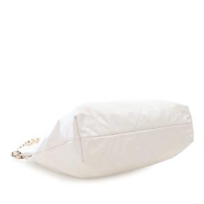 Chanel White Small Goatskin 22 12