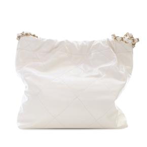 Chanel White Small Goatskin 22 2