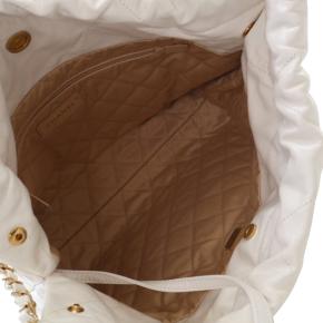 Chanel White Small Goatskin 22 4