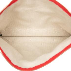 Hermes Red Large H Canvas Faubourg Corner Case 4