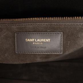 Saint Laurent Gray Small Leather Sac De Jour Satchel 5